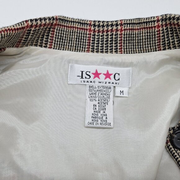 Vintage Isaac Mizrahi Pure Wool Blazer size M - Picture 9 of 9